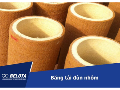 Aluminum extrusion conveyor belts