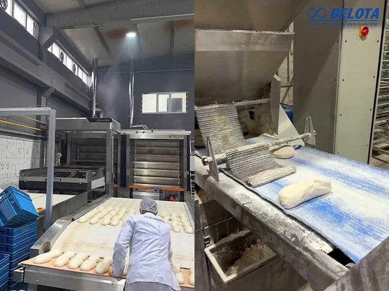 Băng chuyền đóng vai trò liên kết các công đoạn