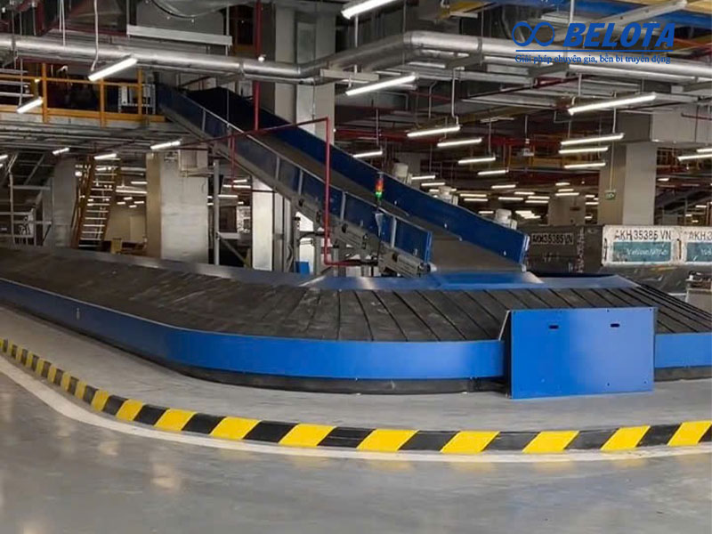 Hệ thống băng chuyền sân bay hiện đại