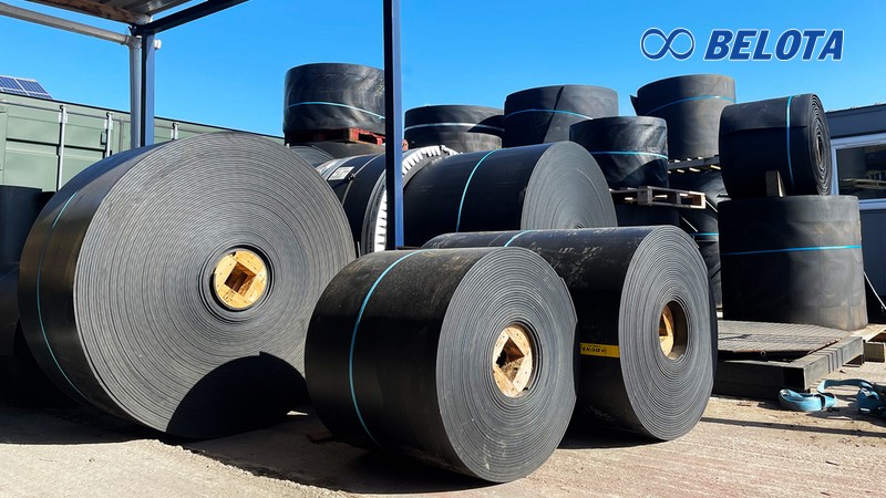 giá băng tải cao su