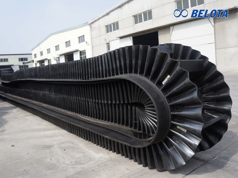 Băng tải cao su gầu