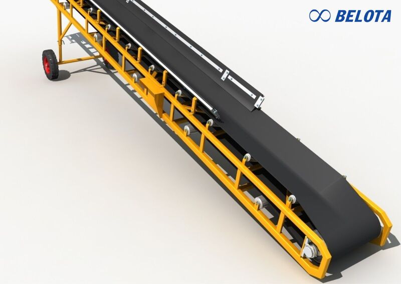 Băng tải cao su nâng hạ là thiết bị vận chuyển đặc biệt có khả năng tùy chỉnh góc nghiêng và cao độ một cách linh hoạt