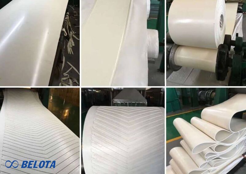 Băng tải cao su trắng ngành đường là loại băng tải chuyên dụng trong lĩnh vực thực phẩm