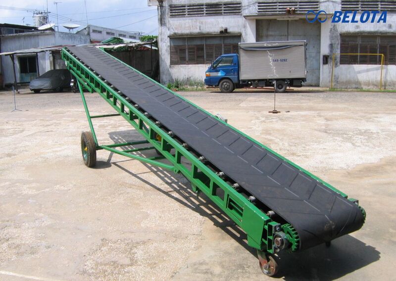 Băng tải cầu cảng nâng hạ