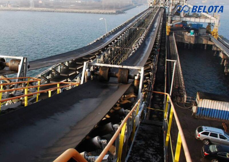 Băng tải cầu cảng nâng hạ