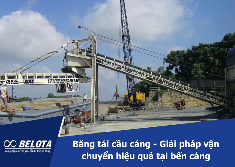 Băng tải cầu cảng