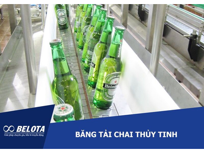 Băng tải chai thủy tinh