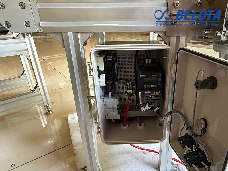 Băng tải có thể tùy chỉnh thông số để phù hợp với ứng dụng sản phẩm