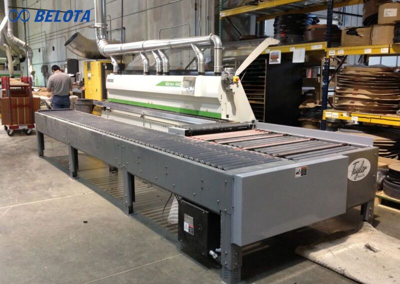 Băng tải con lăn hồi phôi với độ bền cao, phù hợp với tấm phôi kích thước lớn