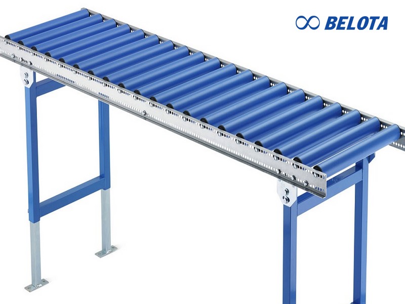 Băng tải con lăn nhựa là hệ thống băng chuyền sử dụng con lăn chế tạo từ nhựa kỹ thuật như PVC, PE, PU,