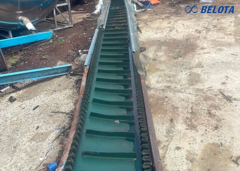 Băng tải cũ có thể gặp tình trạng rung lắc, lệch băng