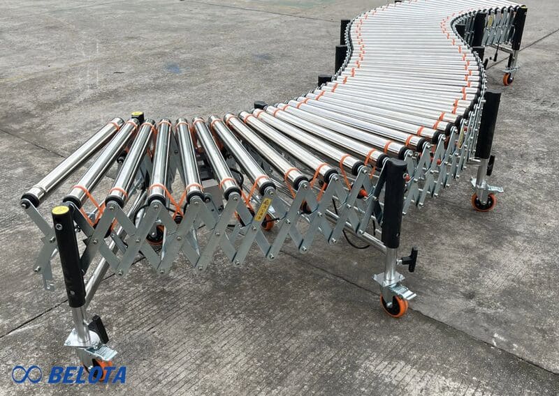 Băng tải con lăn tự do