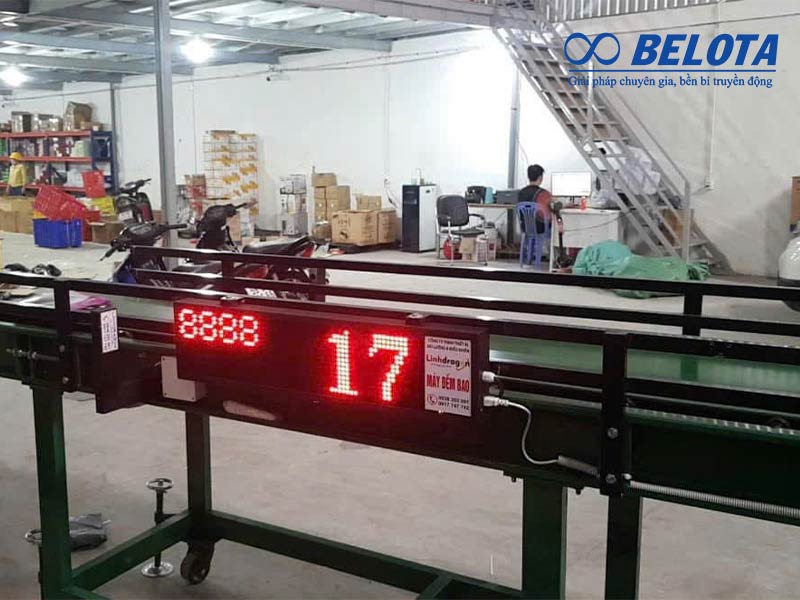 Băng tải đếm sản phẩm