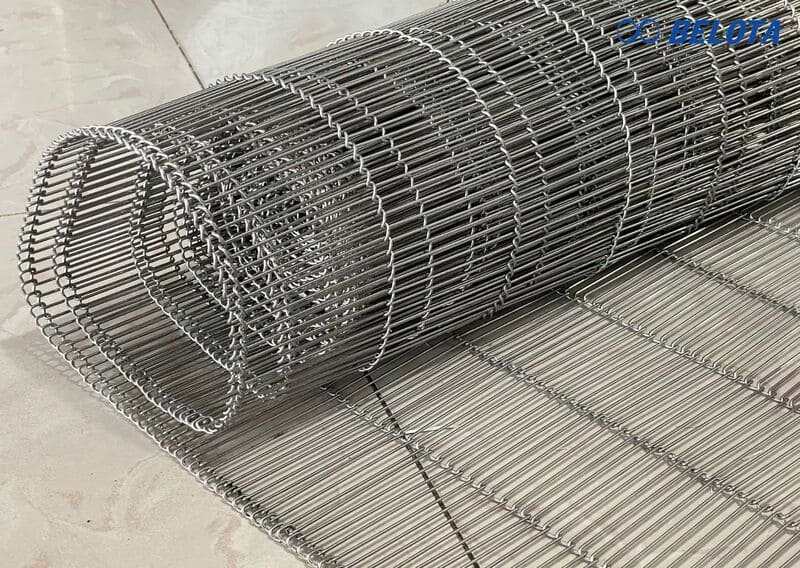 Băng tải được thiết kế dễ dàng tháo lắp để vệ sinh hằng ngày