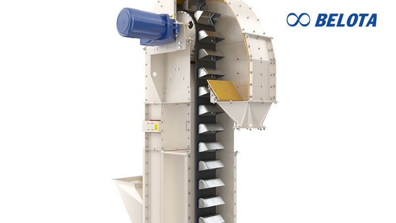 băng tải gầu múc