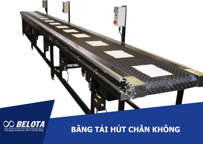 Băng tải hút chân không