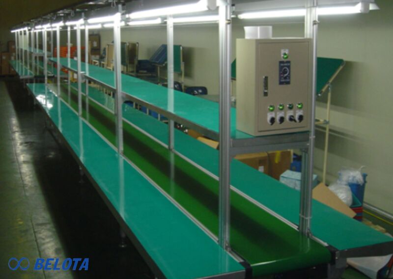 Băng tải là thiết bị cơ khí dùng để vận chuyển vật liệu, hàng hóa từ vị trí này sang vị trí khác 