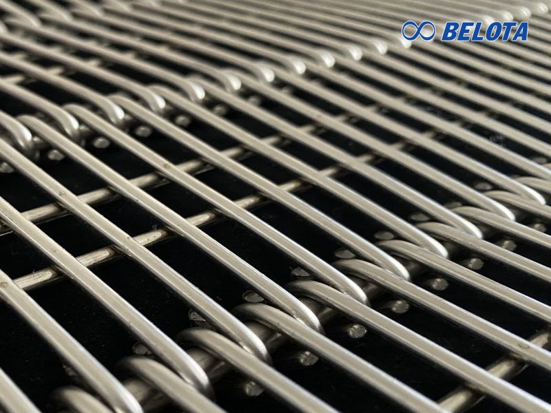 Băng Tải Lưới Inox Eyelink