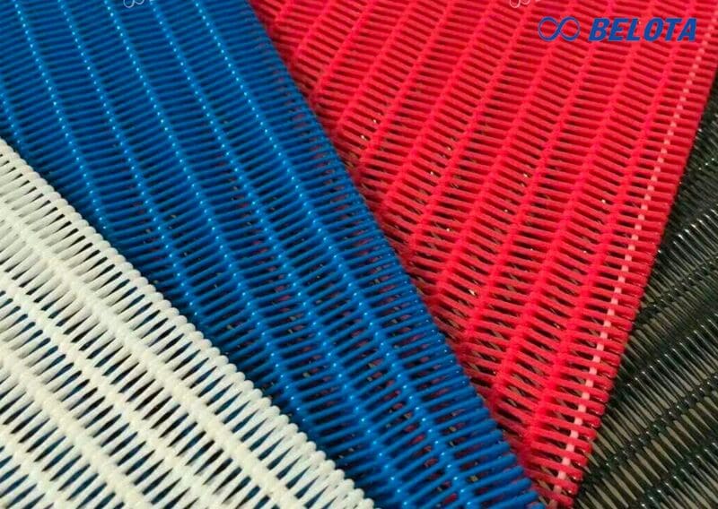 Băng tải lưới Polyester cho máy ép bùn và lọc