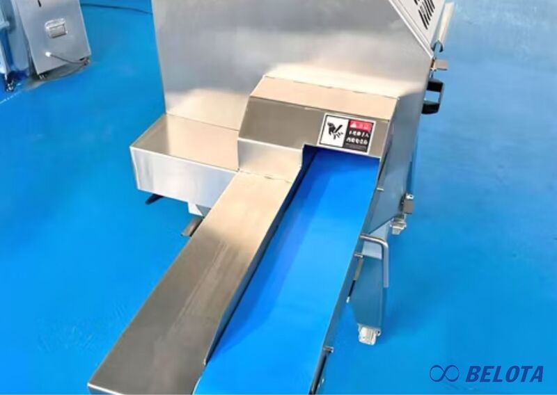 Băng tải máy thái lát hiện có 2 dòng chính là mini và công nghiệp