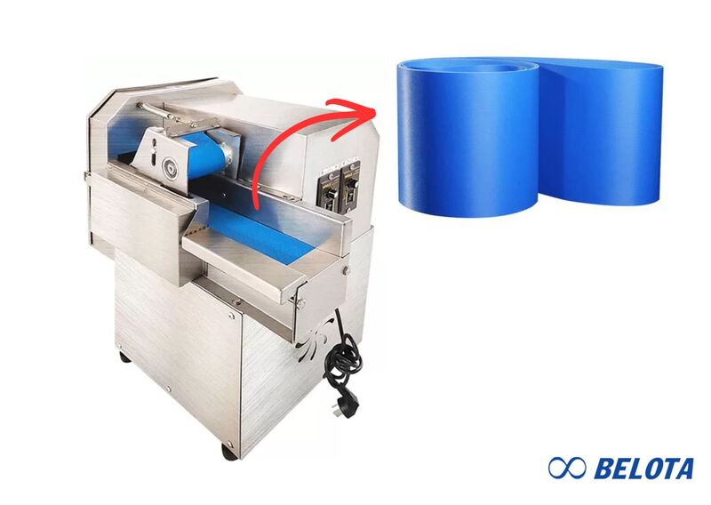 Băng tải máy thái lát