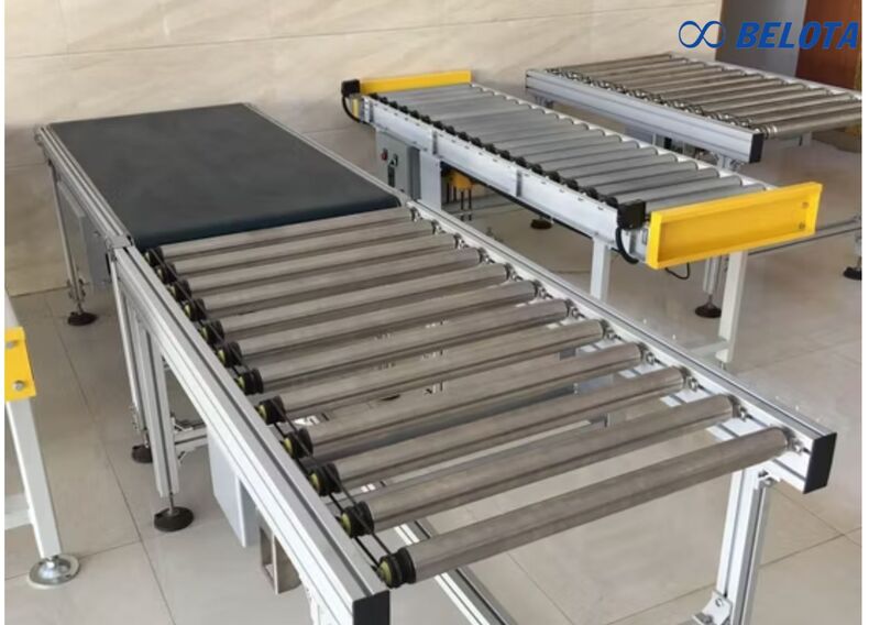 Băng tải mini con lăn