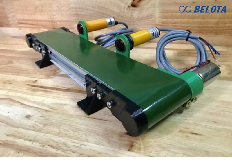băng tải mini được ứng dụng rộng rãi trong nhiều ngành sản xuất và logistics
