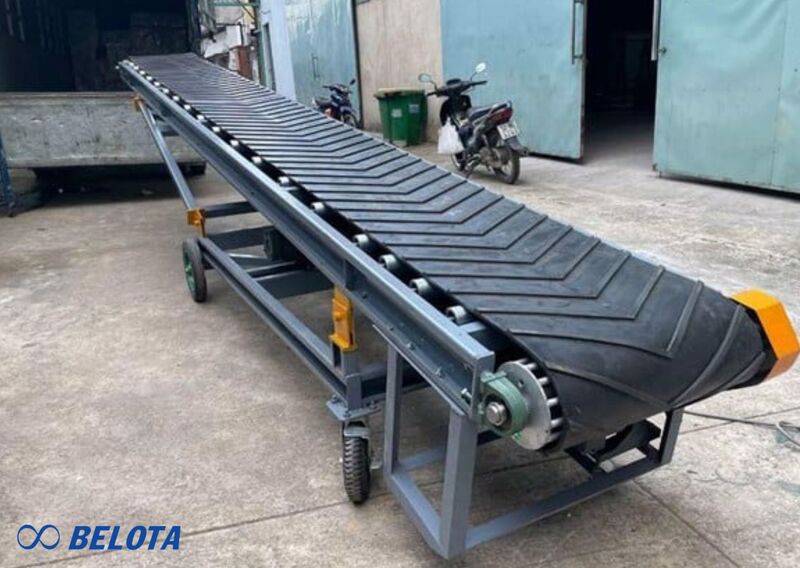 Băng tải nghiêng di động
