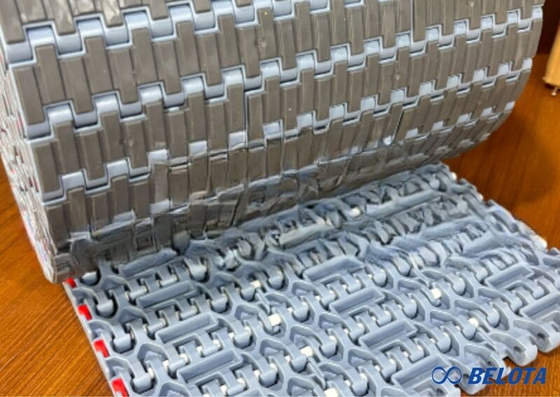 Băng tải nhựa phủ cao su Movex Series 551 Grip Top