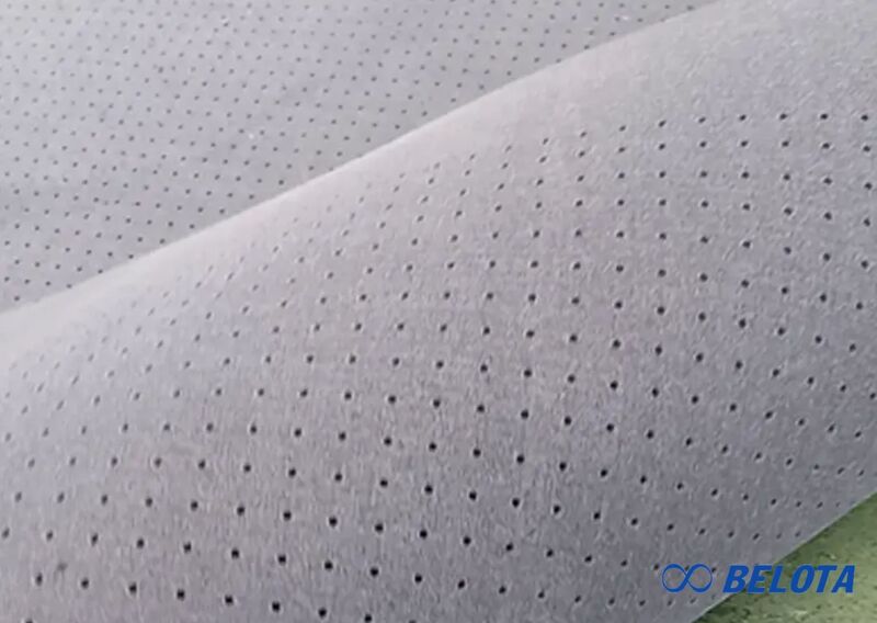 Băng tải nỉ đục lỗ áp dụng công nghệ nối thế hệ thứ 3 kết hợp công nghệ lưu hóa siêu dẫn của Đức