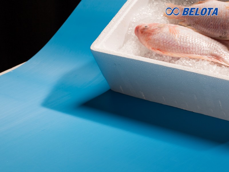 Băng tải PU đồng nhất bước răng 50mm