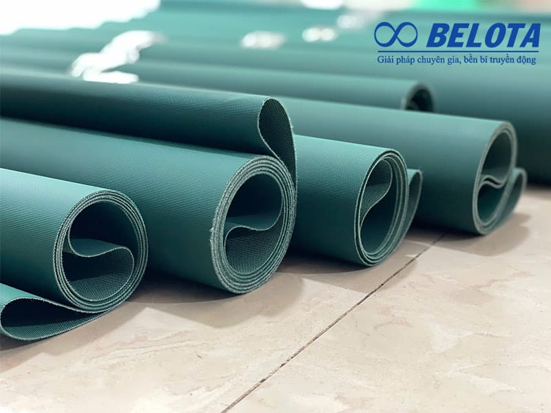 Băng tải PU được làm từ nhựa Polyurethane cao cấp