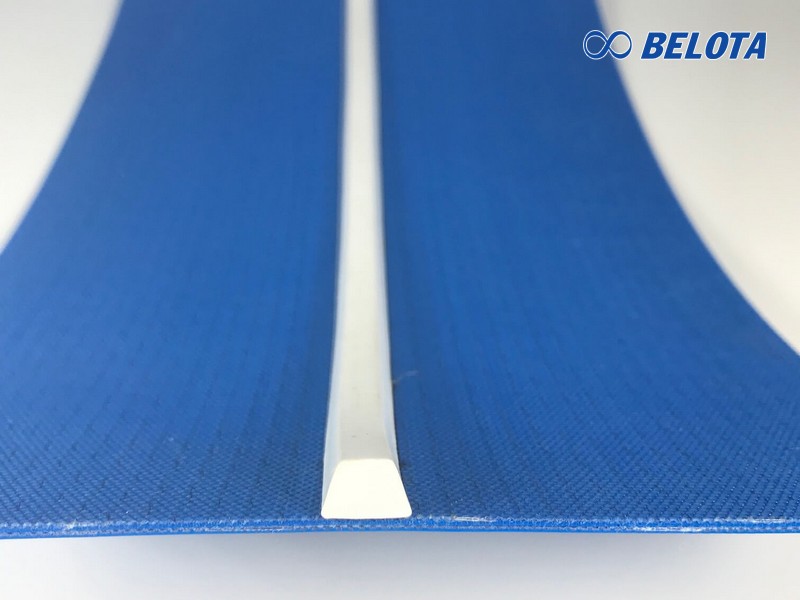 Băng tải PU gân V dẫn hướng