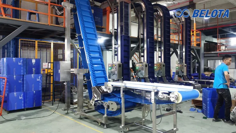 Băng tải PU là một loại thiết bị được cấu thành từ dây băng tải PU (Polyurethane)