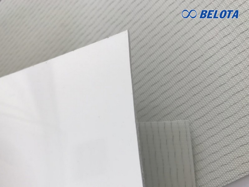 Băng tải PU trắng