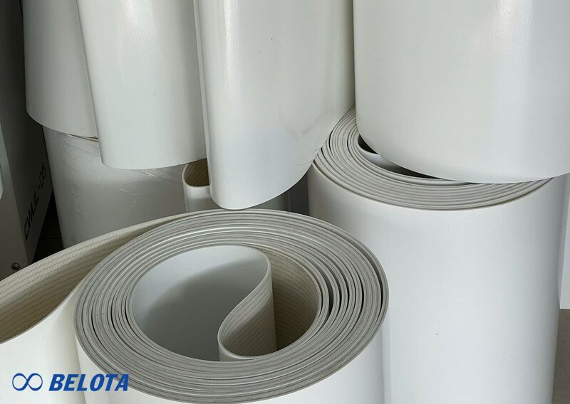 Băng tải PU trắng