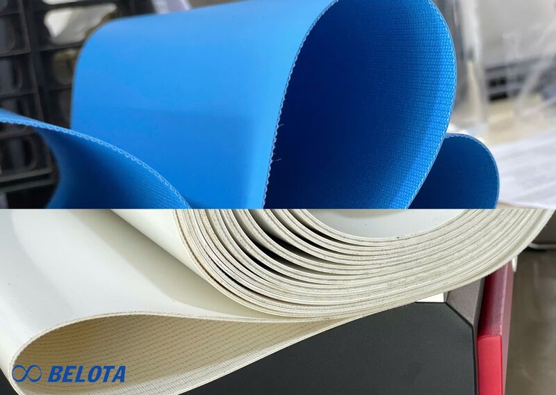 Băng tải PU xanh và trắng khác nhau như thế nào