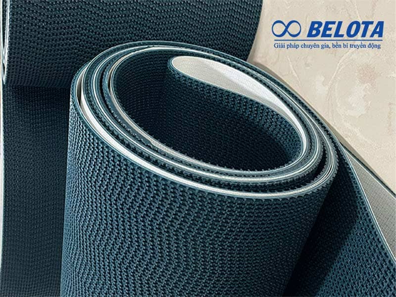 Băng tải PVC gai nhám giá thành hợp lý tăng độ ma sát tải sản phẩm