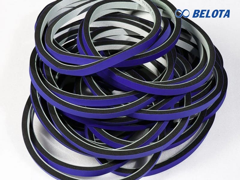 Băng tải PVC mút xốp