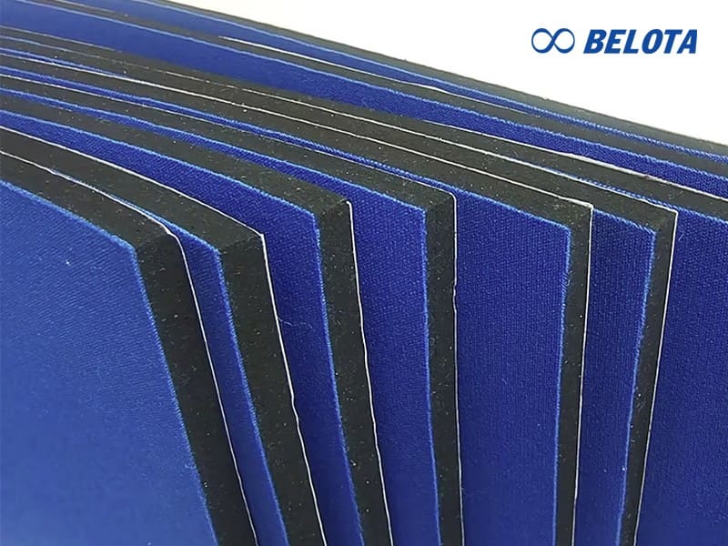 Băng tải PVC mút xốp