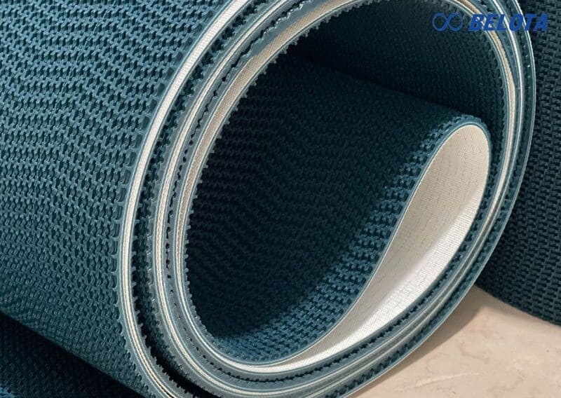 Băng tải PVC nhám gai ứng dụng trong lĩnh vực nào
