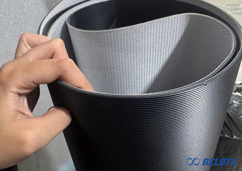 Băng tải PVC sọc/gân