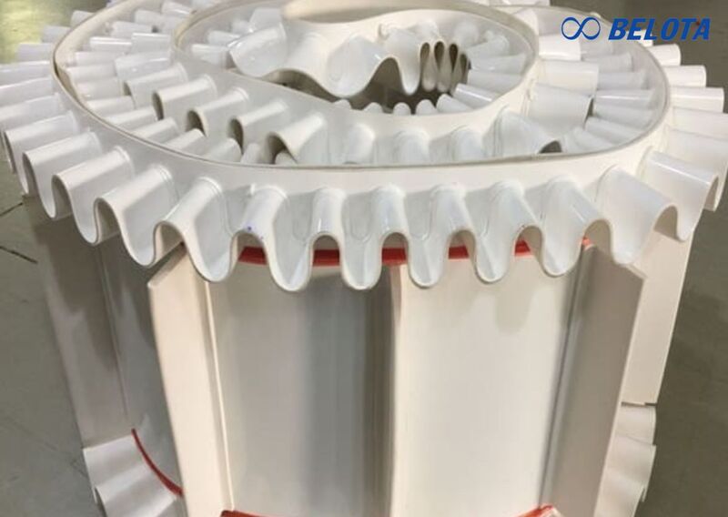 Băng tải PVC tai bèo