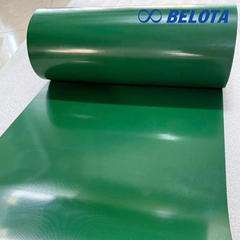 Băng tải PVC xanh