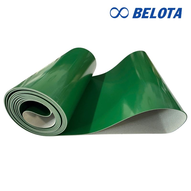 Băng tải PVC xanh