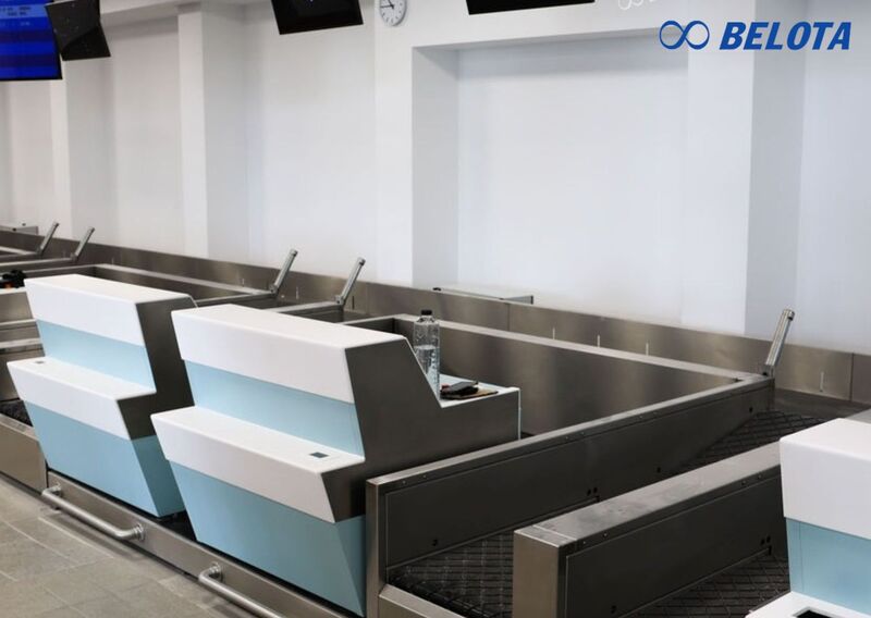 Băng tải tại quầy check-in phải tiếp nhận hành lý với kích thước, trọng lượng và cấu tạo đáy khác nhau