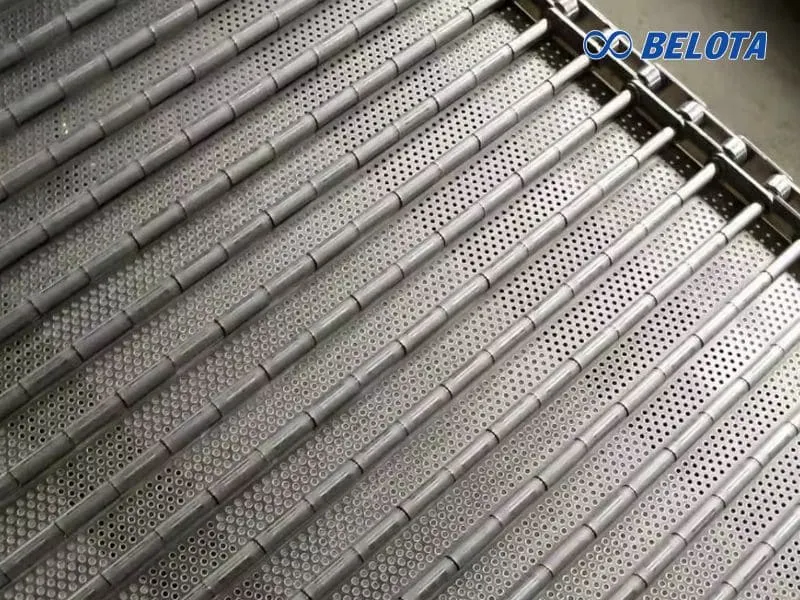 Băng tải tấm bản lề