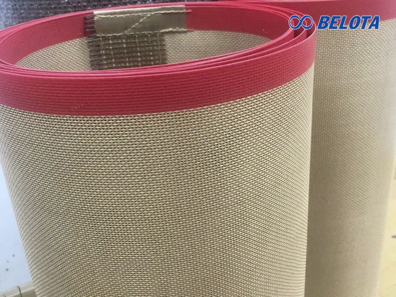 Băng tải Teflon lưới 0.5mm x 1mm