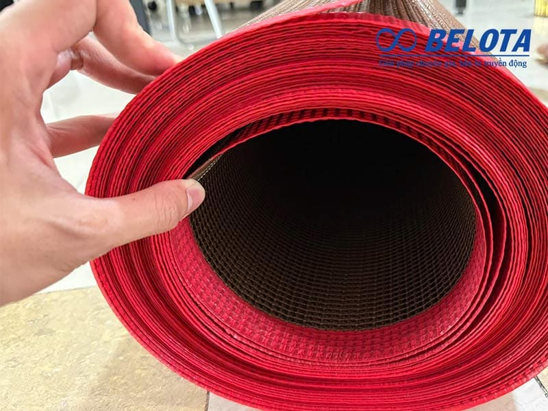 Băng tải Teflon giữ ổn định cấu trúc sản phẩm khi gia nhiệt