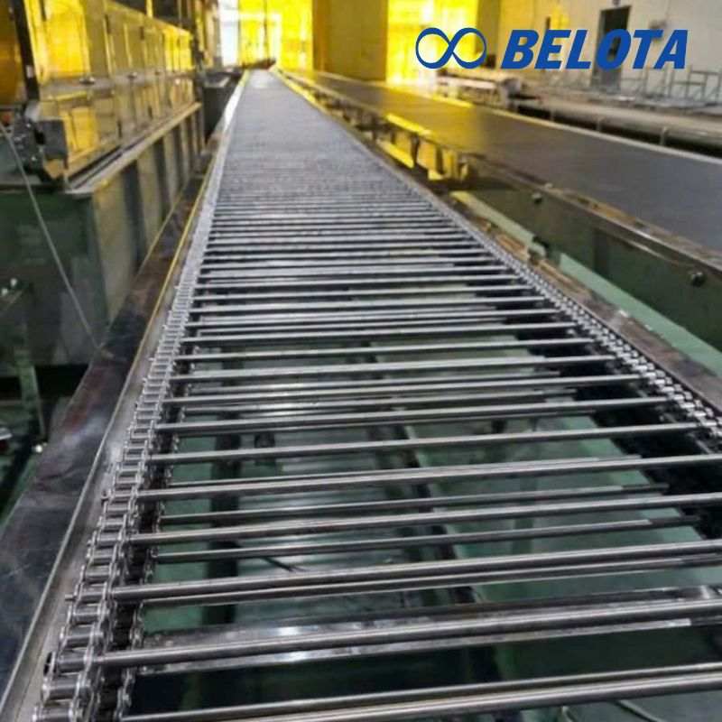 Băng tải thang dạng mắt xích